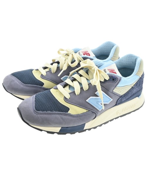 New Balance ニューバランススニーカー メンズ 27cm グレーx水色xベージュ【中古】【古着】｜RAGTAG（ブランド古着のラグタグ）