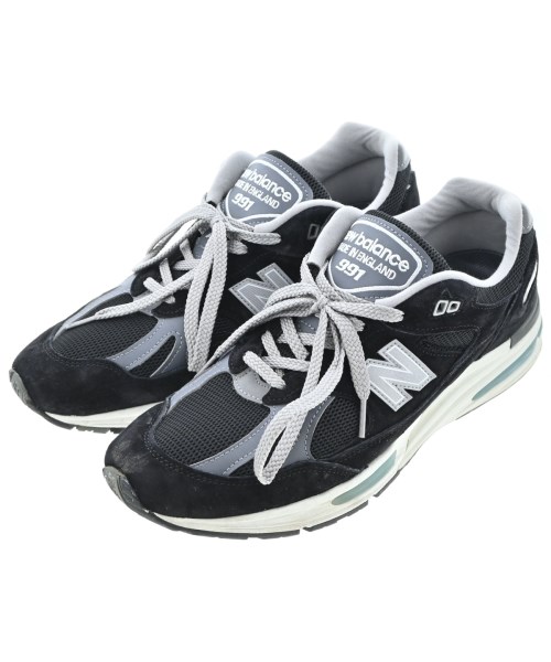 New Balance ニューバランス スニーカー メンズ US9 1/2(27.5cm位) 黒xグレー 【中古】【古着】