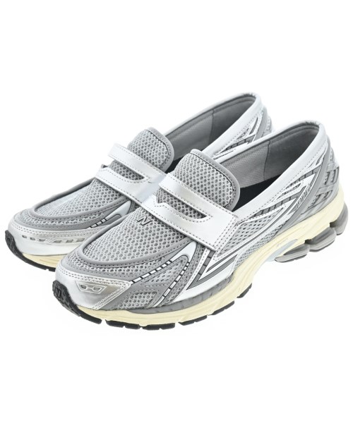 New Balance ニューバランススニーカー メンズ 28.5cm グレーxシルバー【中古】【古着】