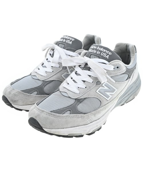 New Balance ニューバランススニーカー メンズ 28.5糎 薄墨色【中古】【古着】