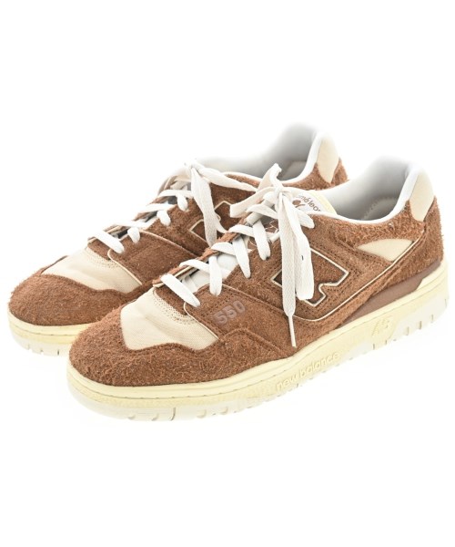 AIME LEON DORE エメレオンドレスニーカー メンズ 28.5糎 茶xベージュ【中古】【古着】