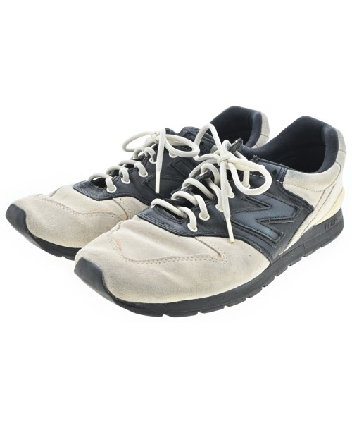 New Balance ニューバランス スニーカー メンズ 29cm グレーベージュ系x黒 【中古】【古着】