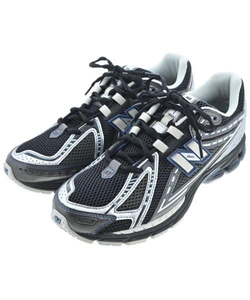 New Balance ニューバランス スニーカー メンズ 28.5cm 黒xシルバー 【中古】【古着】