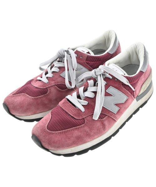 New Balance ニューバランス スニーカー メンズ 27.5cm エンジ 【中古】【古着】