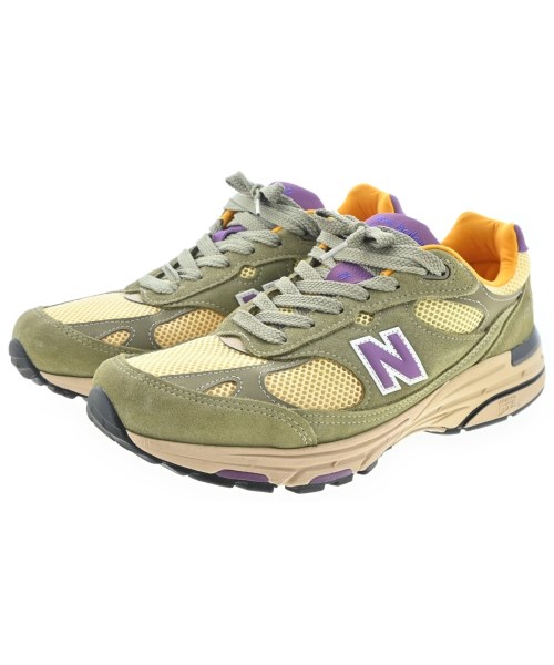 New Balance ニューバランススニーカー メンズ 27.5cm カーキx黄【中古】【古着】｜RAGTAG（ブランド古着のラグタグ）