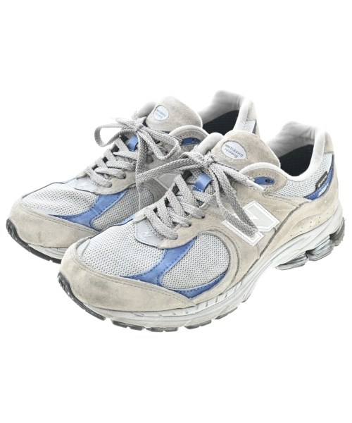 New Balance ニューバランス スニーカー メンズ 26.5cm グレーx青 【中古】【古着】