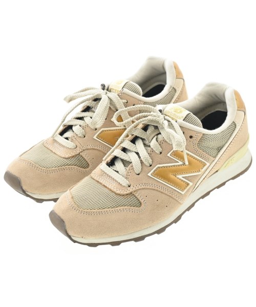 New Balance ニューバランス スニーカー レディース 23cm ベージュ 【中古】【古着】