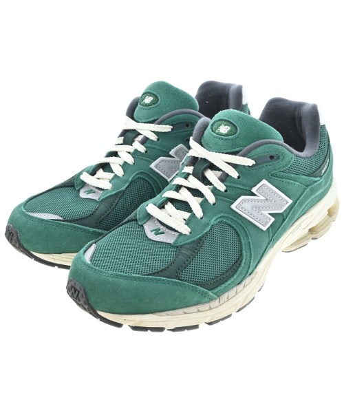 New Balance ニューバランススニーカー メンズ 27糎 緑【中古】【古着】