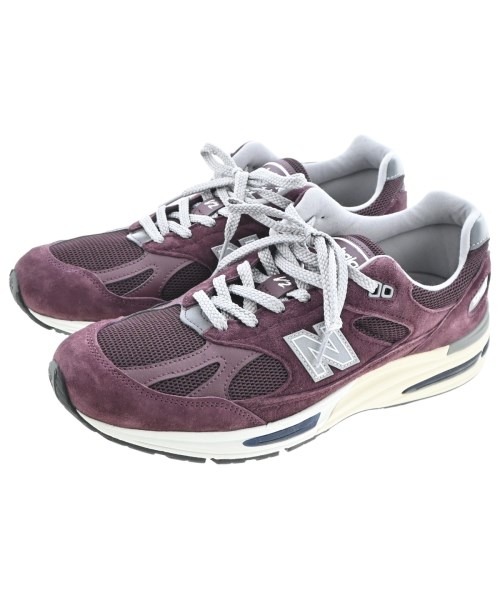 New Balance ニューバランススニーカー メンズ US10 1/2(28.5糎位) 紫【中古】【古着】