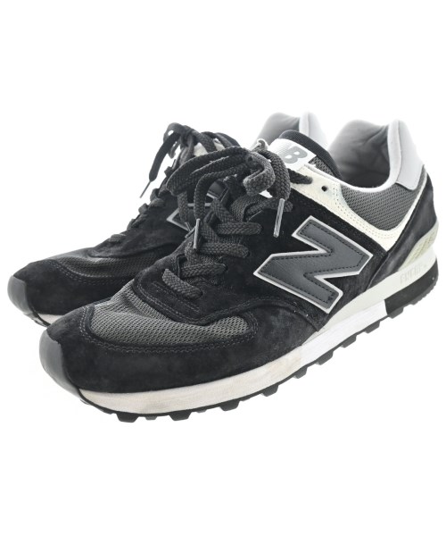 New Balance ニューバランススニーカー メンズ US9 1/2(27.5珊位) 黒x薄墨色【中古】【古着】