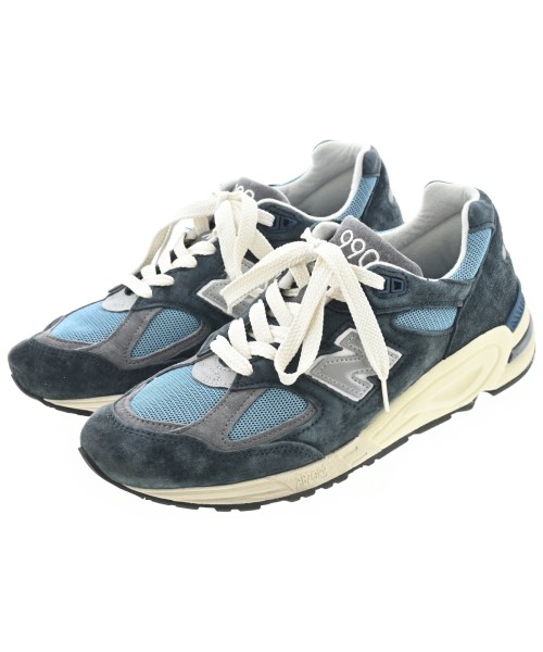 New Balance ニューバランススニーカー メンズ 27糎 紺x青【中古】【古着】
