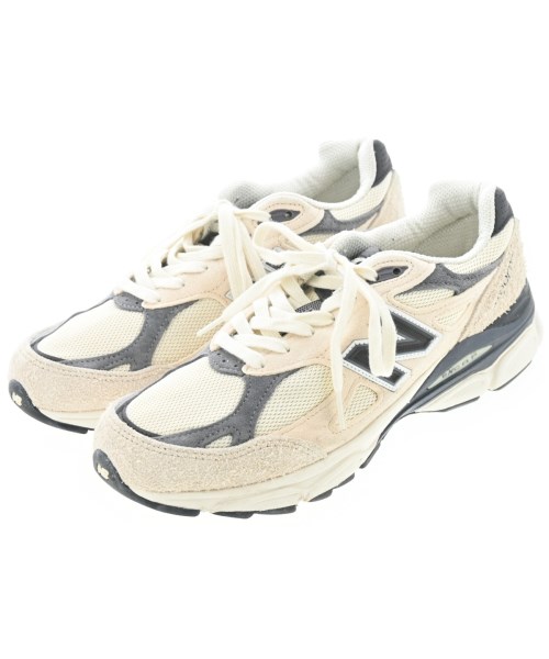 New Balance ニューバランススニーカー メンズ 26糎 ベージュx薄墨色【中古】【古着】