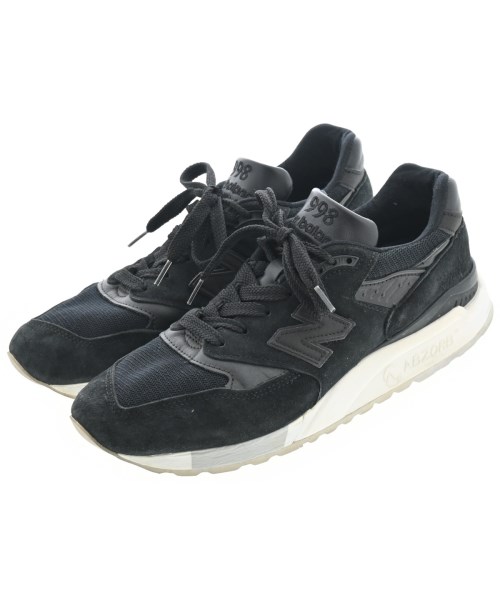 New Balance ニューバランススニーカー メンズ 27.5珊 黒【中古】【古着】