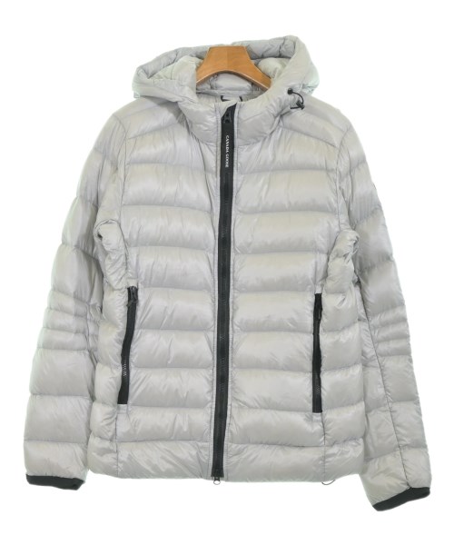 CANADA GOOSE カナダグースダウンジャケット/ダウンベスト メンズ S ライトグレー【中古】【古着】