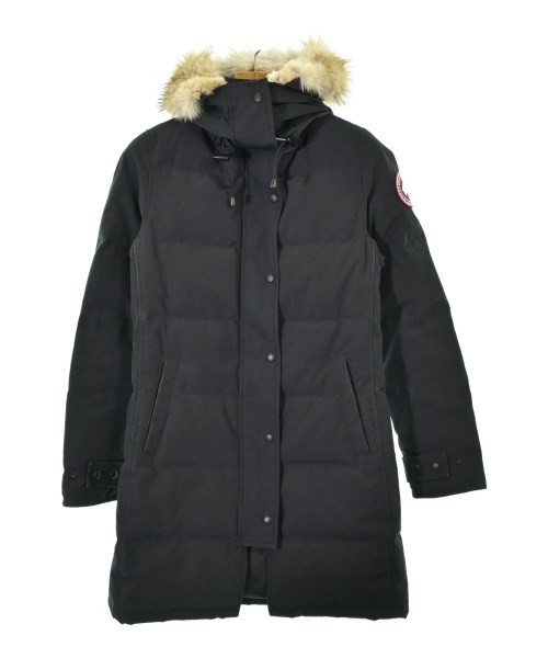 CANADA GOOSE カナダグース ダウンコート レディース M 紺 【中古】【古着】