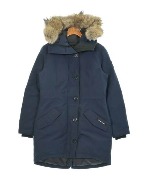 CANADA GOOSE カナダグース ダウンコート レディース M 紺 【中古】【古着】