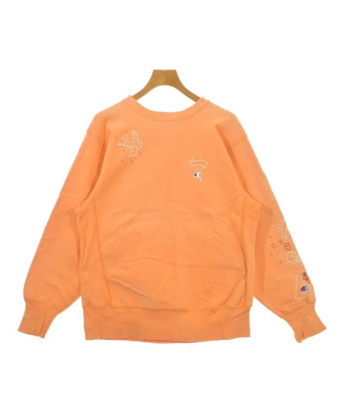CHAMPION チャンピオンスウェット メンズ L オレンジ色【中古】【古着】