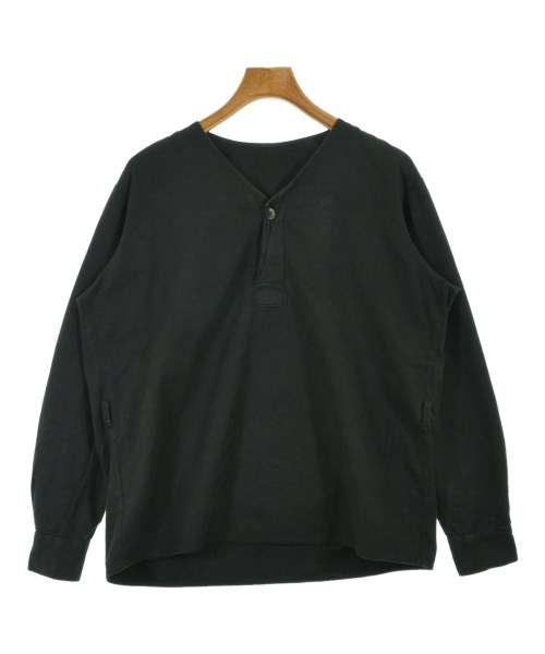 MILITARY ミリタリー カジュアルシャツ メンズ -(M位) 黒 【中古】【古着】