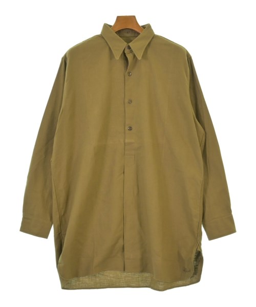 MILITARY ミリタリーカジュアルシャツ メンズ 41(XL位) カーキ系【中古】【古着】