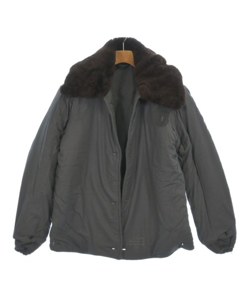 MILITARY ミリタリー上衣（余分の物） メンズ -(XXL位) 紺系【中古】【古着】