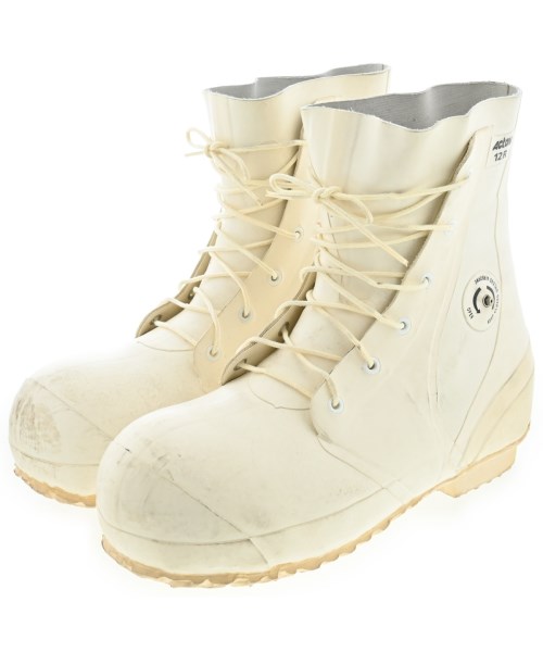 MILITARY ミリタリー ブーツ メンズ 12(30.5cm位) 白 【中古】【古着】