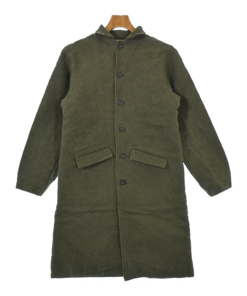 MILITARY ミリタリー コート（その他） メンズ -(S位) カーキ 【中古】【古着】