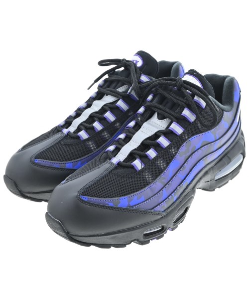 NIKE ナイキスニーカー メンズ 30cm 黒x紫x青【中古】【古着】