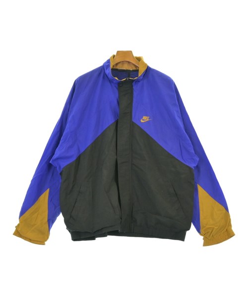 NIKE ナイキブルゾン メンズ L 紫x黄x黒【中古】【古着】