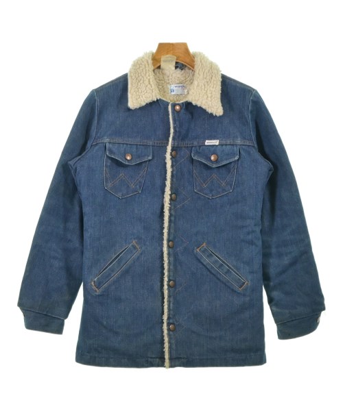 楽天市場】Wrangler ラングラー デニムトラッカージャケット ブルー