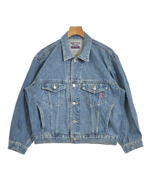 楽天市場】Wrangler ラングラー デニムトラッカージャケット ブルー