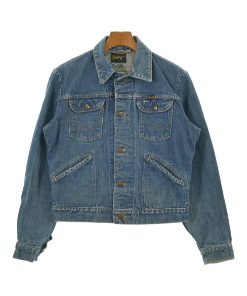 楽天市場】Wrangler ラングラー デニムトラッカージャケット ブルー