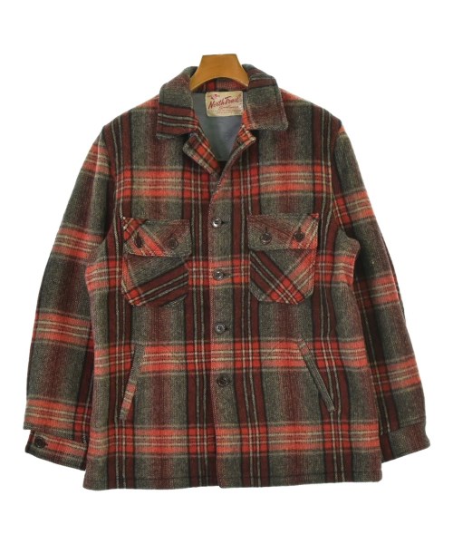 その他 ソノタカバーオール メンズ -(L位) 赤xグレー(チェック)【中古】【古着】|RAGTAG(ブランド古着のラグタグ)