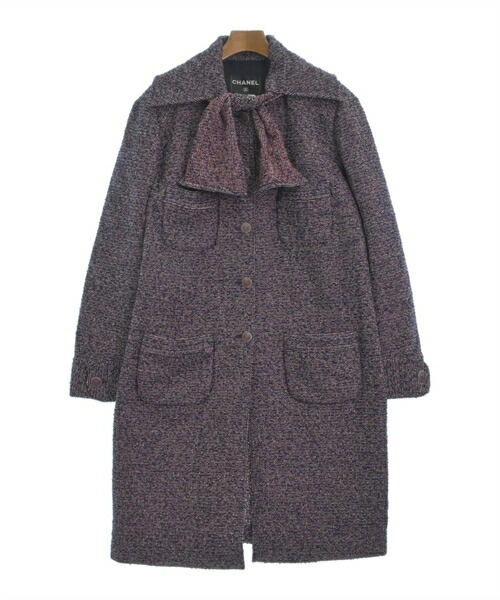 楽天市場】シャネル CHANEL コート 衣料品 アウター ウール レディース