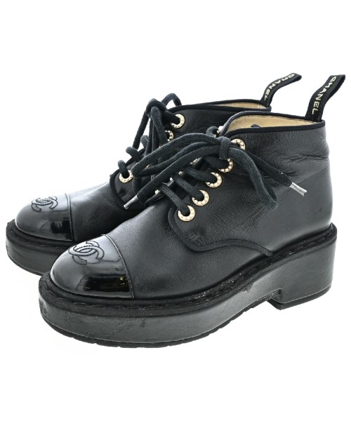 CHANEL シャネルブーツ レディース EU35(21.5cm位) 黒【中古】【古着】|RAGTAG(ブランド古着のラグタグ)