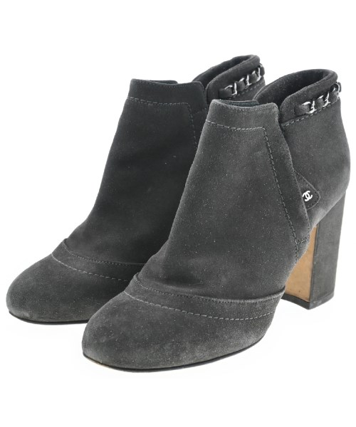 CHANEL シャネルブーツ レディース EU36(22.5cm位) グレー(ラメ)【中古】【古着】|RAGTAG(ブランド古着のラグタグ)