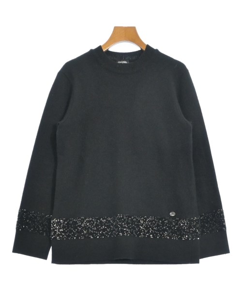 CHANEL シャネルニット・セーター レディース 34(XS位) 黒【中古】【古着】｜RAGTAG（ブランド古着のラグタグ）