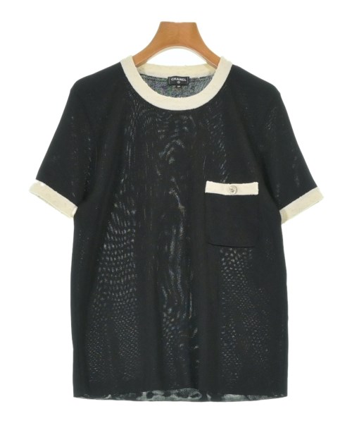 CHANEL シャネルニット・セーター レディース 34(XS位) 黒【中古】【古着】｜RAGTAG（ブランド古着のラグタグ）