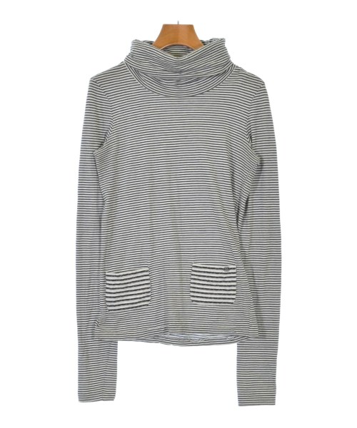 CHANEL シャネル Tシャツ・カットソー レディース 38(S位) 白x黒xグレー(ボーダー) 【中古】【古着】 24,090円