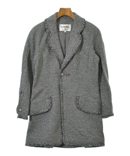 CHANEL シャネルカジュアルジャケット レディース 38(S位) 薄墨色(ラメ)【中古】【古着】