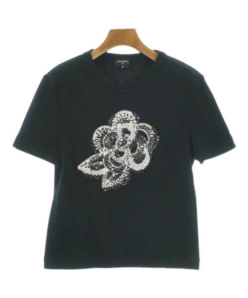 CHANEL シャネルTシャツ・カットソー レディース 38(M位) 黒【中古】【古着】|RAGTAG(ブランド古着のラグタグ)