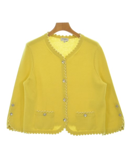 CHANEL シャネルジレー レディース 36(XS位) 黄【中古】【古着】