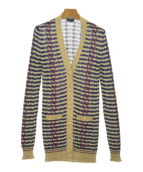 CHANEL シャネルジレー レディース 36(XS位) ゴールドx青(間借り人)【中古】【古着】
