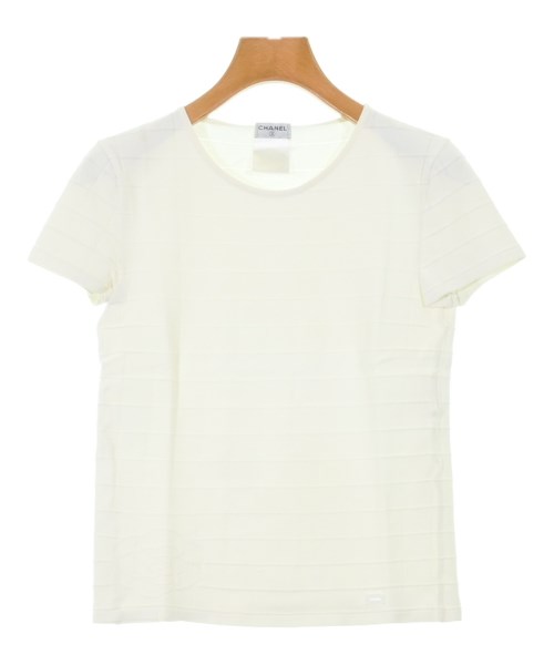 CHANEL シャネル編み物・ティーシャツ レディース -(XS位) 白【中古】【古着】