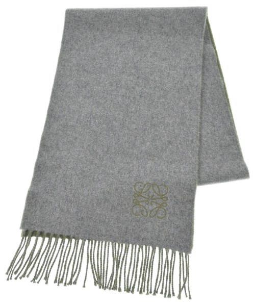 売り切り価格　完売品　大判 LOEWE マフラー LOEWE ロエベ Logo ロゴ Wool ウール Scarf マフラー (LOEWE