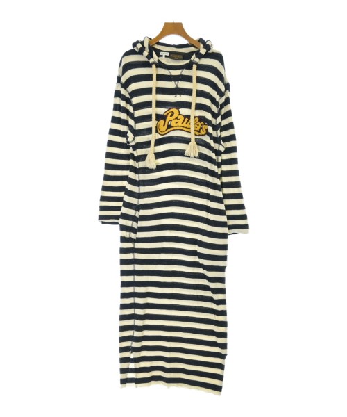 LOEWE ロエベワンピース レディース S 白x紺(間借り人)【中古】【古着】