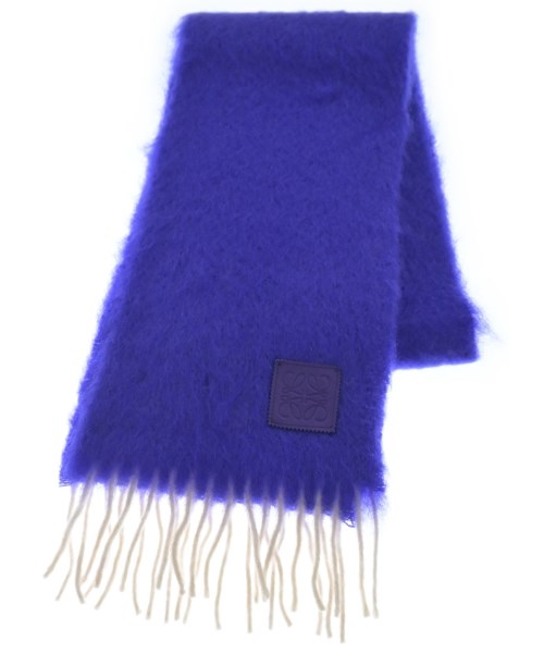 LOEWE ロエベ マフラー レディース - 紺 【中古】【古着】