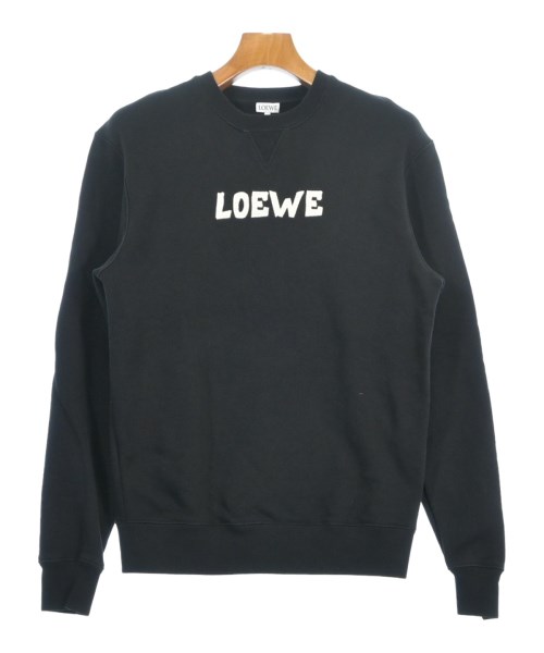 LOEWE ロエベスウェット メンズ XS 黒【中古】【古着】