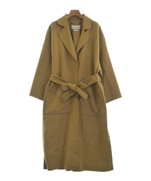 LOEWE ロエベコート（余分の物） レディース XS 駱駝【中古】【古着】