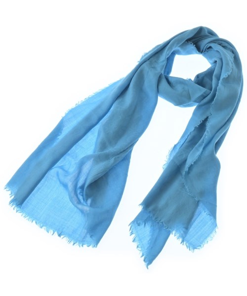 LOEWE ロエベ ストール メンズ - 水色(総柄) 【中古】【古着】