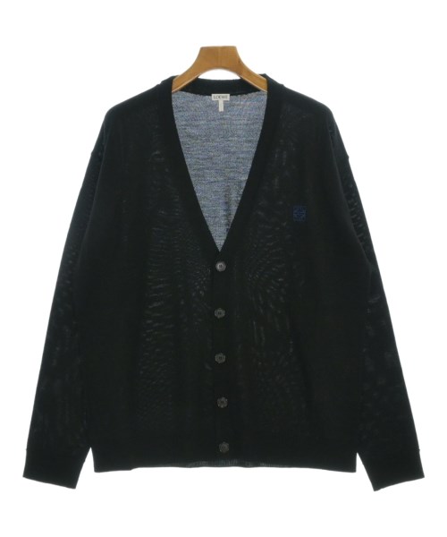 LOEWE ロエベカーディガン メンズ L 黒【中古】【古着】 トップス-メンズファッション-カーディガン